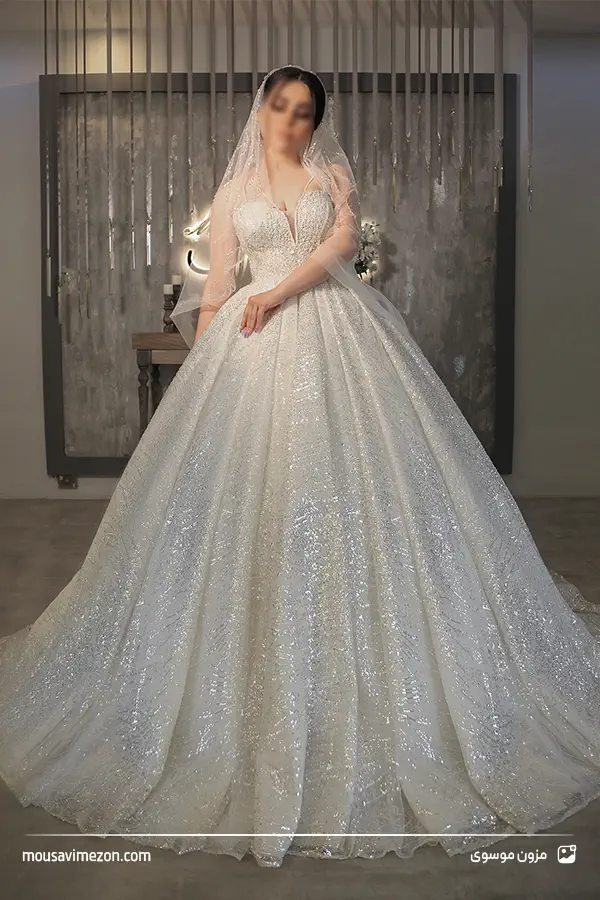 مدل لباس عروس شاین