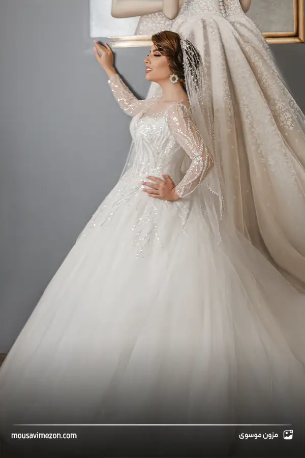 لباس عروس شاین