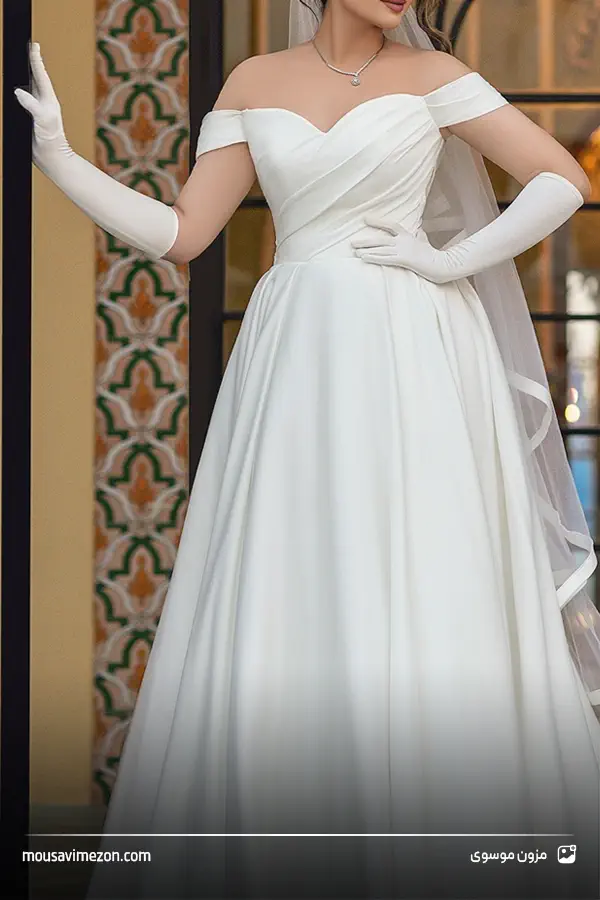 مدل لباس عروس پرنسسی ای لاین